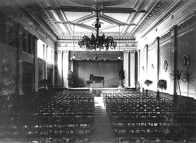 Grotrian-Steinweg Salle de concert, autour de 1900.