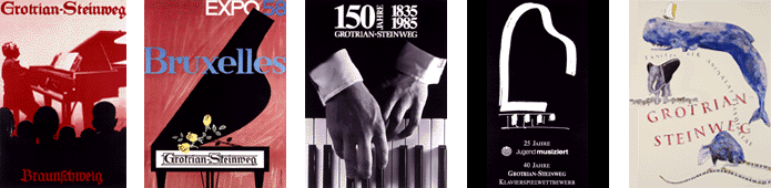 GROTRIAN-STEINWEG Plakate